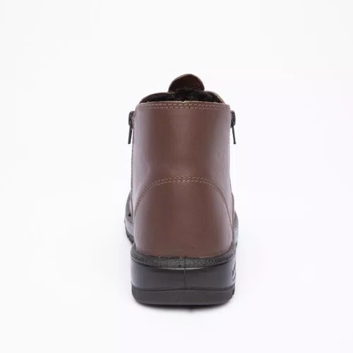 BOTA TRABALHO ZIPER INJ REF 759 CHOCOLATE - N° 39