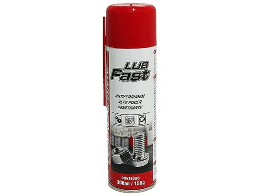 Desengripante Antiferrugem com Alto Poder Penetrante - Lub Fast