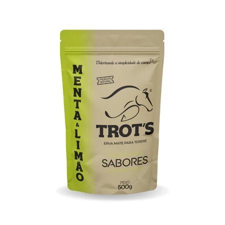 Erva-Mate para Tereré Sabor Menta e Limão 500G - Trots