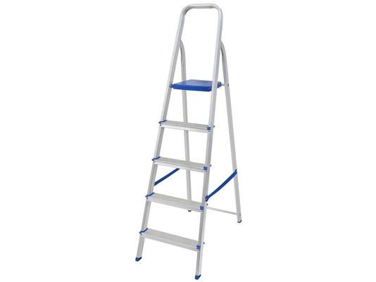Escada de Alumínio 6 Degraus 1,86M - Mor