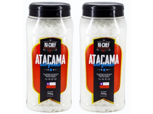 Kit 2 Sal de Parrilla Sabores do Mundo Atacama 900G