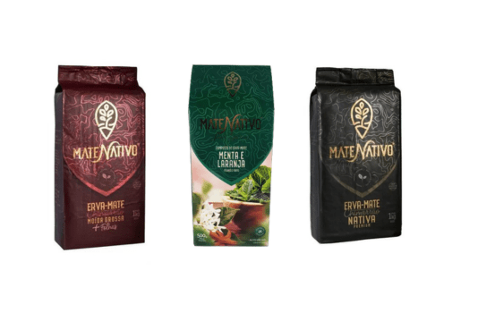 Kit 3 Erva Mate Moída Grossa -  Menta e Laranja - Premium