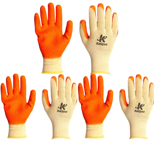 Kit 3 Orange Flex Luva de Proteção - Kalipso