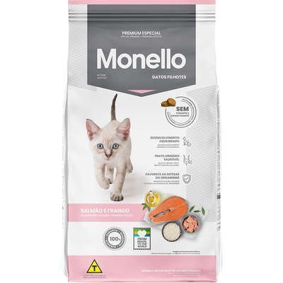 Monello Gatos Filhotes 1 KG