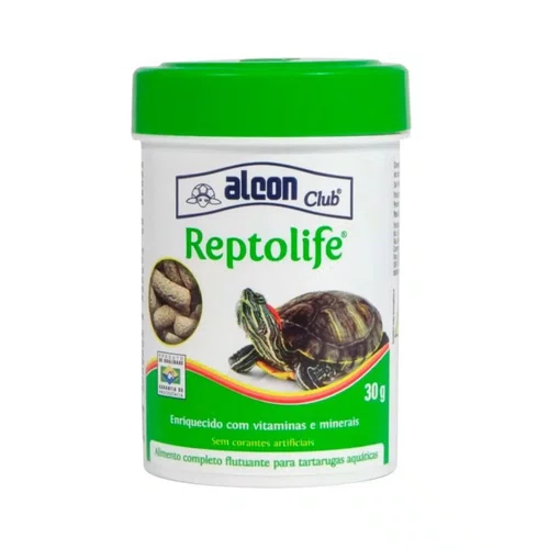 Ração Alcon Reptolife 30g Alimento Para Tartarugas