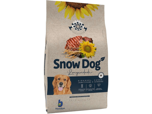 Ração Cães Adultos Snow Dog Longevidade Porte Médio/Grande 15kg