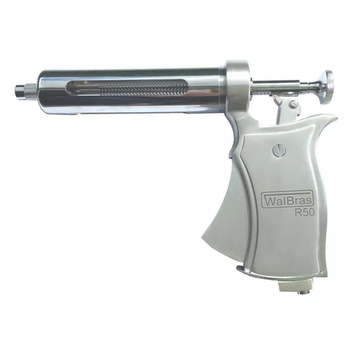 SERINGA METAL TIPO PISTOLA 50CC