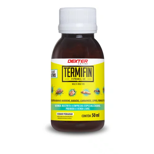Termifin 50ml Multi-insetos Dexter Cupins -Baratas- Pulgas
