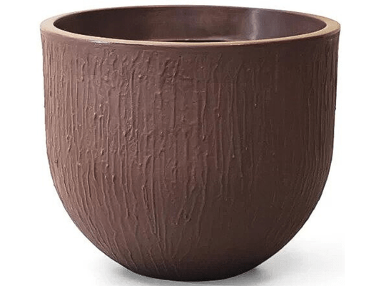 Vaso Relevo Redondo 40Cm Tabaco - Nutriplast