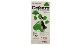 Antiparasitário MSD Defenza 200 mg para Cães de 11 a 20kg - 1 Comp
