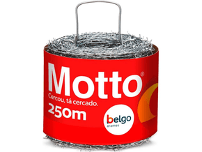 Arame Farpado Motto 250m - Belgo Arame Farpado Motto 250m - Belgo