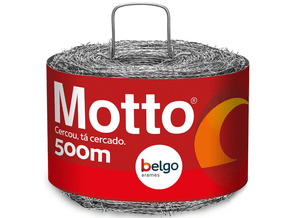 Arame Farpado Motto 500m - Belgo Arame Farpado Motto 500m - Belgo