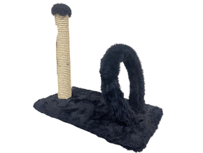 Arranhador Para Gatos Com Torre Sisal e Arco Preto