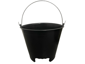 Balde Plástico Com Alça De Metal Reforçado  Multiuso 11L