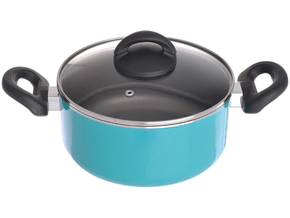 Caçarola 22 Ocean com Tampa de Vidro - Cinco Estrelas