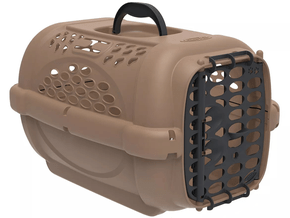 Caixa Animais De Estimação Plast Pet Panther Gold Preto Tamanho N.4