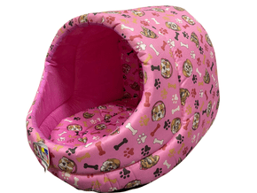 Cama Toca Iglu Cães Gato Pet Caminha Casinha Nylon N.3