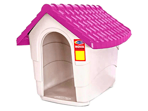 Casinha para Cachorros de Pequeno Porte - Plast Pet
