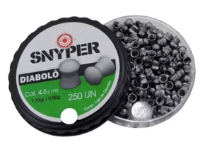 Chumbinho Carabina espingarda Snyper 4,5mm 250 Unidades