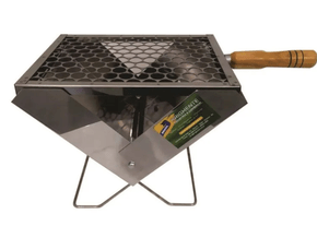 Churrasqueira Inox Maleta Desmontável Pequena Brighente