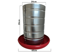 Comedouro Tubular para Aves 20Kg