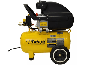 Compressor De Ar Elétrico Portátil Tekna CP8525C 24L 2hp 220V