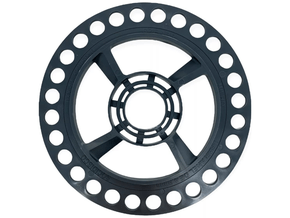 Disco de Nylon Cinza Escuro 13MM - Socidisco