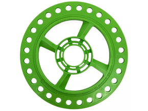 Disco de Nylon Verde Limão 9,5MM - Socidisco