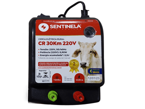 Eletrificador de Cerca Rural CR 30 KM 220V - Sentinela
