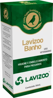 Embelezador Premium Passaros Lavizoo Banho Higiene 30ml Embelezador Premium Passaros Lavizoo Banho Higiene 30ml