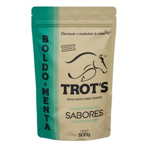 Erva-Mate para Tereré Sabor Boldo e Menta 500G - Trots Erva-Mate para Tereré Sabor Boldo e Menta 500G - Trots