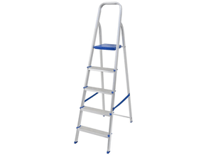 Escada de Alumínio 6 Degraus 1,86M - Mor