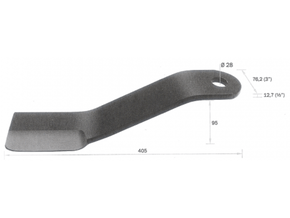 Faca Roçadeira Lavrale 1,60 -  Balbinot
