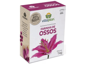 Fertilizante Mineral Simples Farinha De Ossos Vitaplan 1Kg