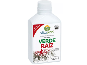 Fertilizante Mineral Verde Raíz Concentrado Vitaplan 140ml