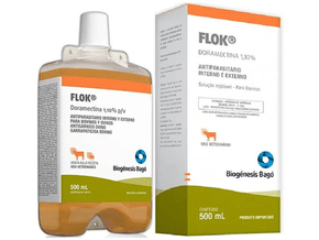 Flok 1,1% Antiparasitário 500Ml - Biogénesis Bagó