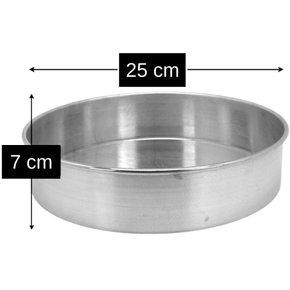 Forma de Bolo Redonda 2,55L - Elitec