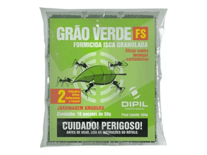 Formicida Isca Grão Verde Formigas Cortadeiras Jardim - 500g