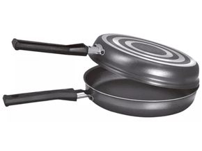 Frigideira Dupla Antiaderente Omeleteira Panquequeira 5 Estrelas