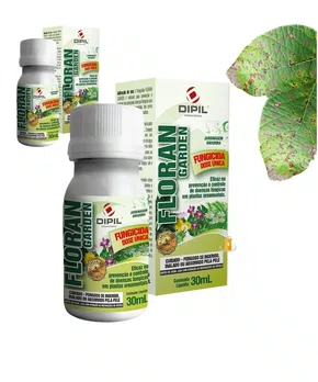 Fungicida Cura Ferrugem Pinta-Preta Oídio Fung Folhas Floran 30ml