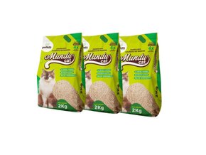 Granulado de madeira higiênico para gatos e roedores 6kg