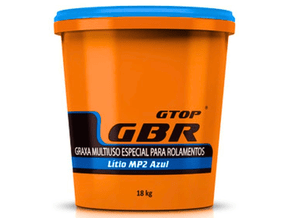 Graxa Multiuso Especial para Rolamentos Lítio MP2 Azul 18Kg - GTOP-GBR