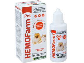 Hemofarm Suplemento Pet Cachorros gatos 30ml