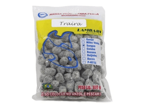 Isca Massa P/Pescar-Traira Sangue 100 GR