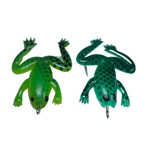 Isca Perereca de Silicone 4cm Com 2UN. - Pro-Pesca