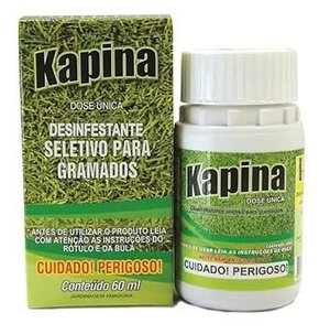 Kapina Herbicida Mata Tiririca De Todas As Gramas Rawell - 60 Ml