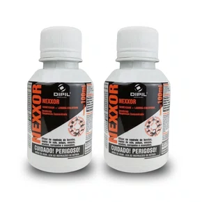Kit 2 Nexxor 100ml Contra Barata Pulga Mosca Aranha Dipil