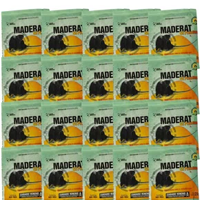 Kit 20 Raticida Maderat GS Premium 20gr Isca Rato Dose Unica Kit 20 Raticida Maderat GS Premium 20gr Isca Rato Dose Unica