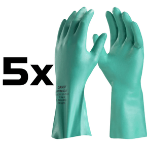 Kit 5 Luvas Nitrasolv  Luva de Borracha Kit 5 Luvas Nitrasolv  Luva de Borracha