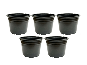 Kit 5 Vasos Plástico 1,5 Nutriplan Preto 9cm x 12,5cm Kit 5 Vasos Plástico 1,5 Nutriplan Preto 9cm x 12,5cm